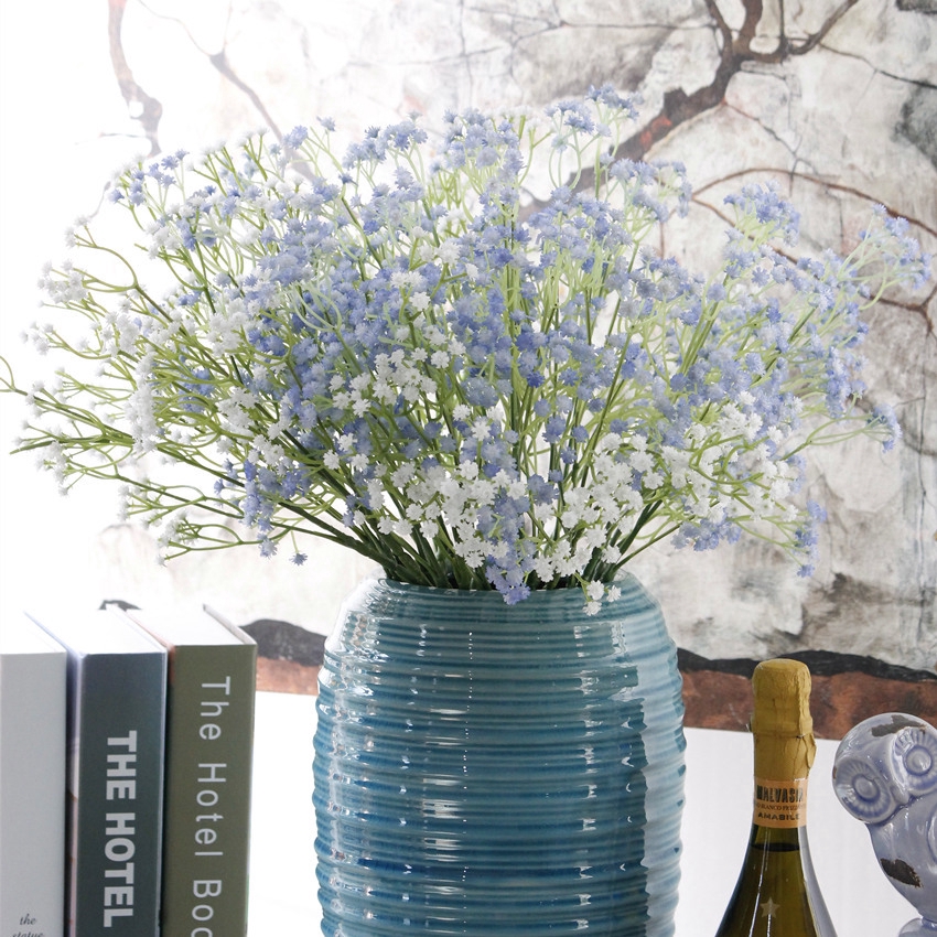 Bó nhánh hoa giả xinh xắn dùng trang trí gypsophila