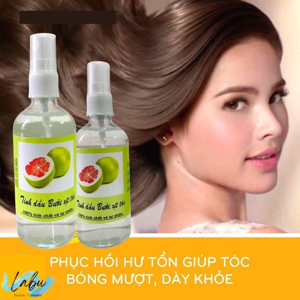 Xịt Tinh Dầu Bưởi LaBu Beauty Nguyên Chất Kích Thích Mọc Tóc Dưỡng Tóc Ngăn Tóc Gãy Dụng