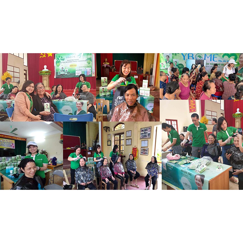 Thuốc Nhuộm Tóc Thảo Dược Phủ Bạc Tại Nhà Ybome Màu Nhuộm Tóc Đen, Nâu Được Làm Từ Bột Lá Nhuộm Tóc Tự Nhiên | BigBuy360 - bigbuy360.vn