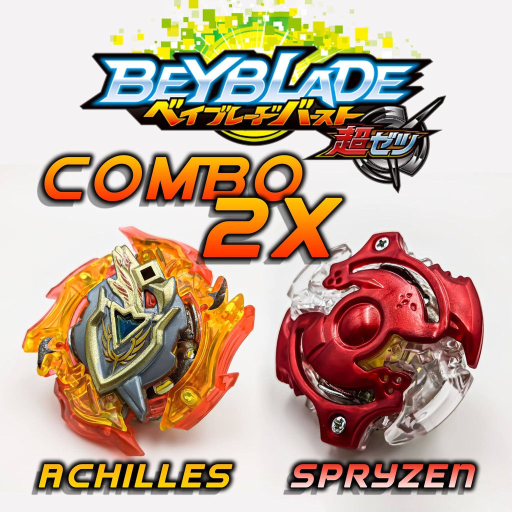 Bộ 2 con quay BeyBlade - Con quay Cho Z Achilles