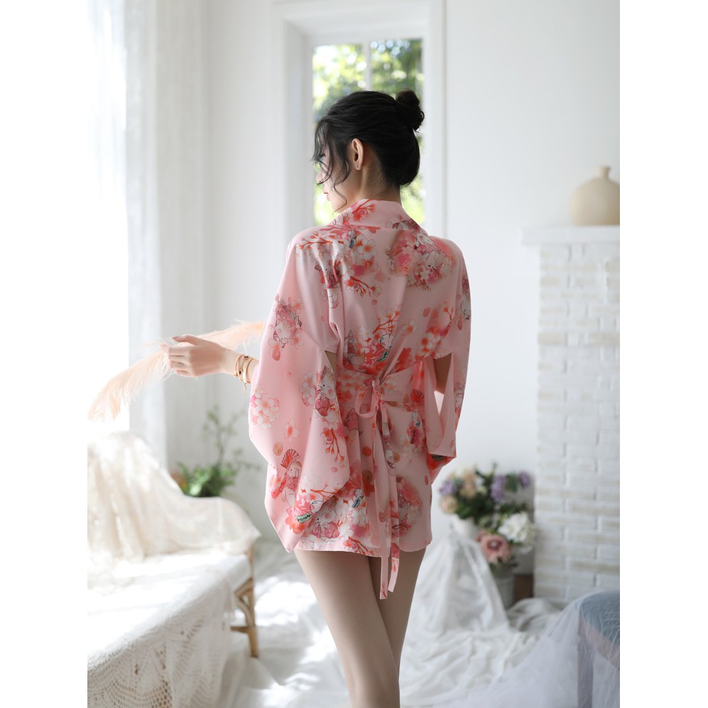 Áo ngủ kiểu kimono nữ cao cấp có thể làm quà cưới 2347 | BigBuy360 - bigbuy360.vn