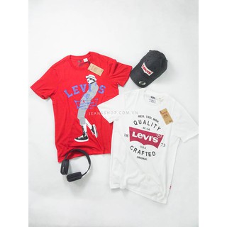 áo thun trắng levis