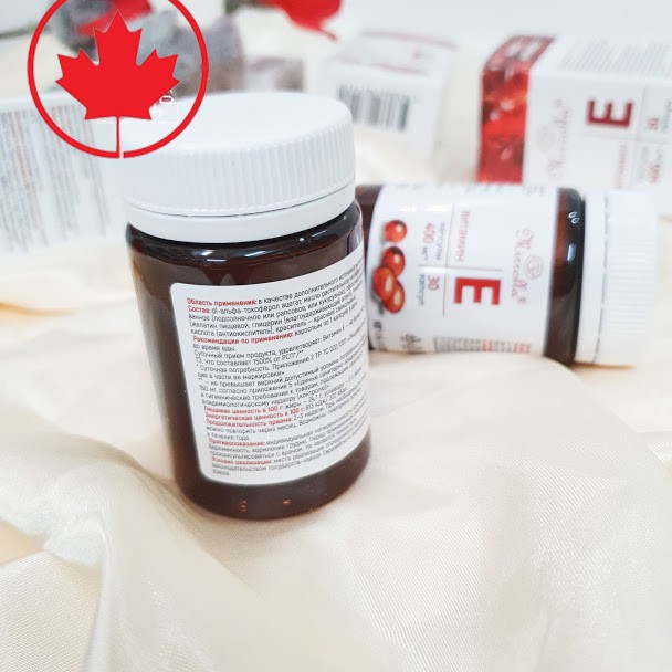 [Mã 77FMCGSALE1 giảm 10% đơn 250K] [Chuẩn Auth] 1 Hộp Vitamin E Đỏ Mirrolla 400Mg 30 viên của Nga (hàng chính hãng) | BigBuy360 - bigbuy360.vn