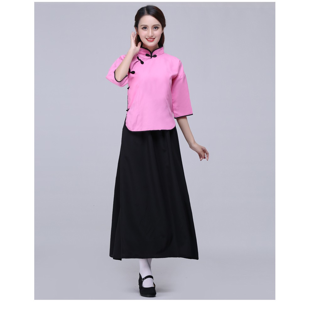 Trang Phục Nữ Bến Thượng Hải Trang Phục Nữ Sinh Trung Hoa