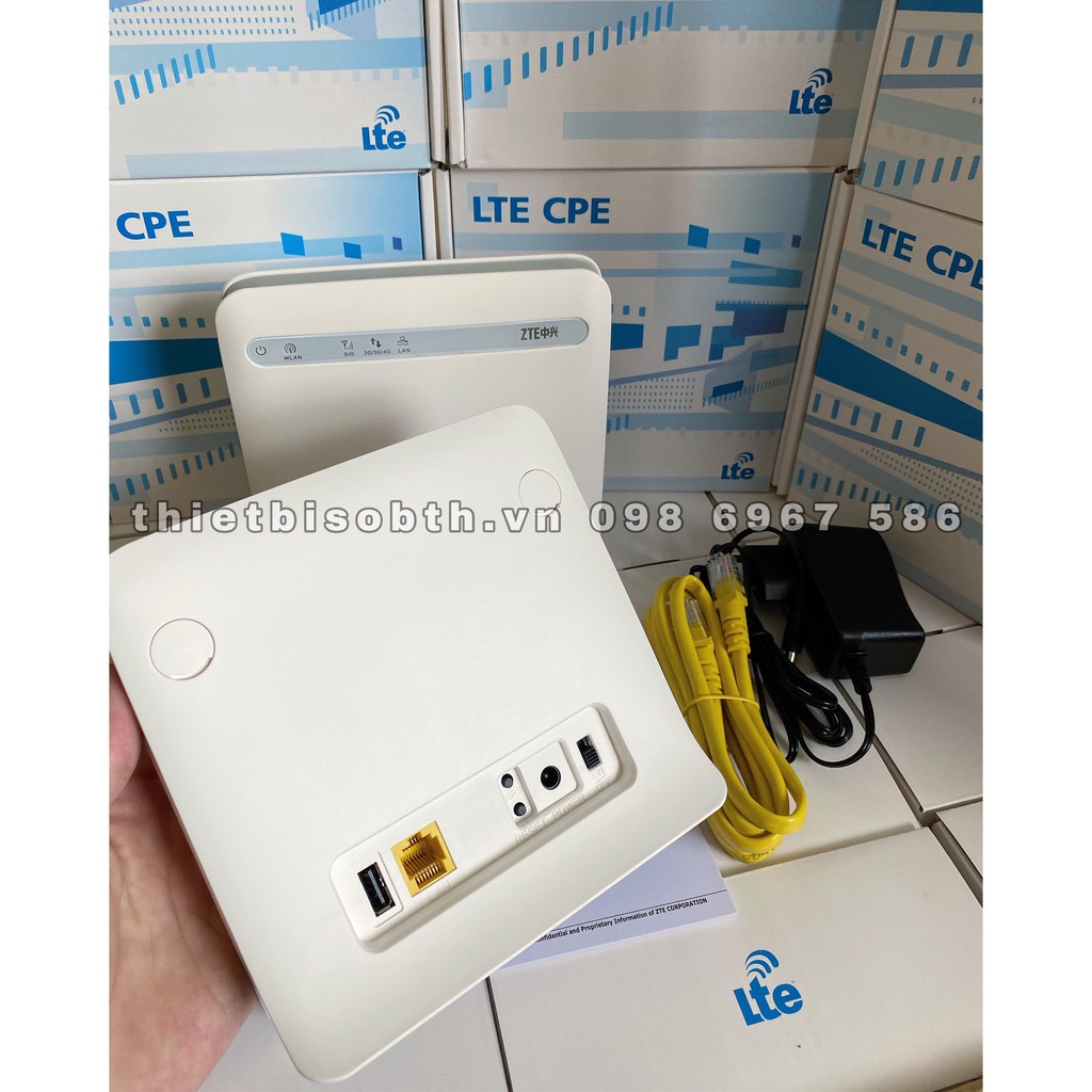 Bộ phát wifi từ sim 3g/4g LTE MF253S có cổng lan ra