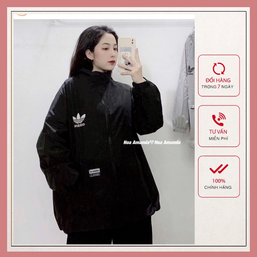 Áo Khoác ADIDAS - Áo Gió Thể Thao Nam Nữ