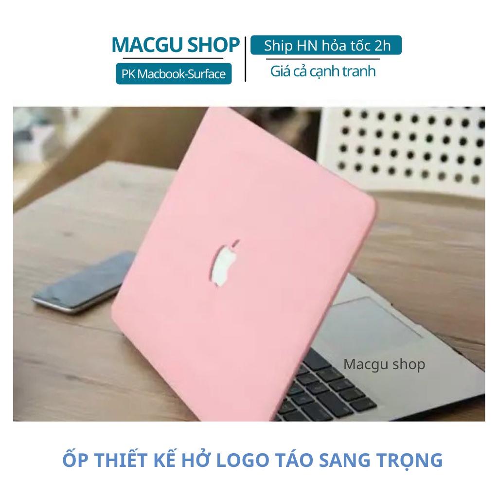 Case ốp macbook air macbook pro chống va đập, trầy xước, thời trang