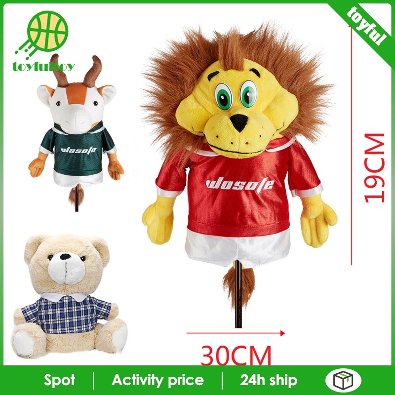 Vỏ Bọc Đầu Gậy Đánh Golf 460cc / Số 1 Bằng Gỗ Hình Gấu Dễ Thương
