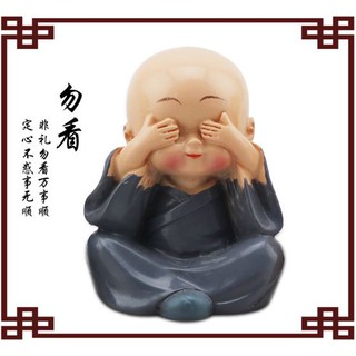 Bộ tượng 4 chú tiểu