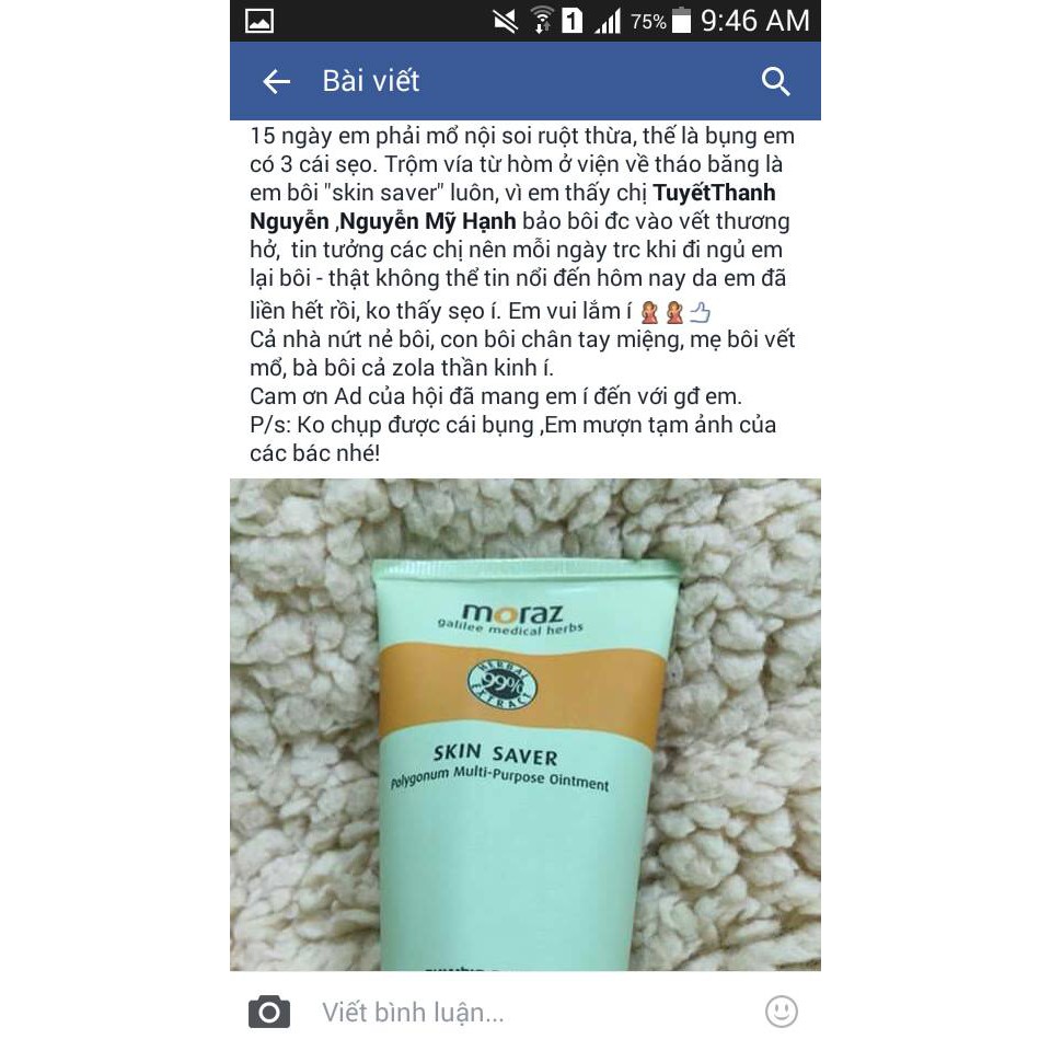 Skinsaver - Kem giải cứu làn da Do Thái  10ml