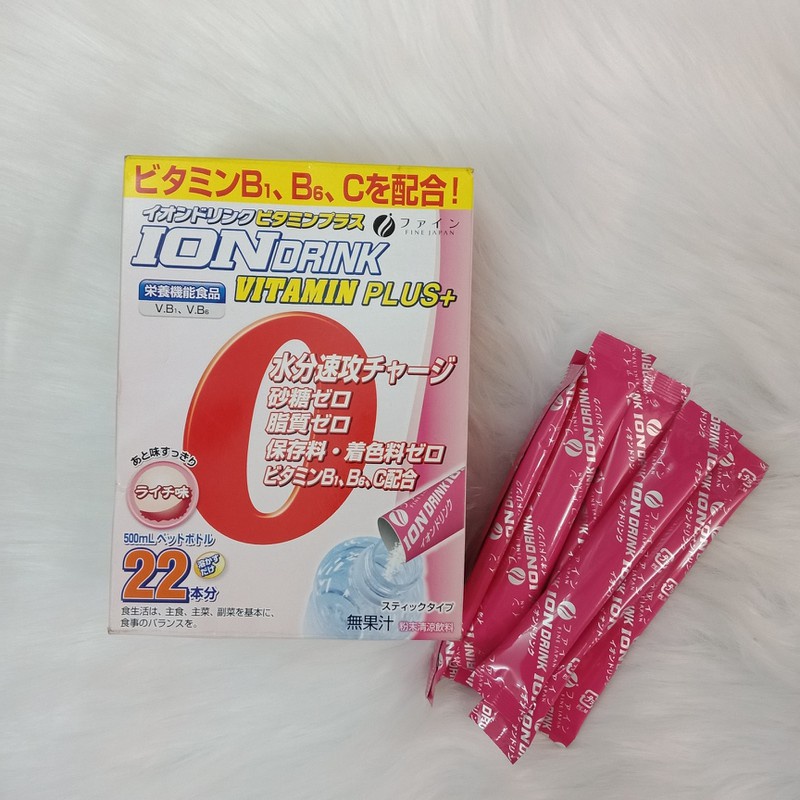 Bột pha bù nước, chất điện giải ION 70.4g 22 gói Nhật Bản