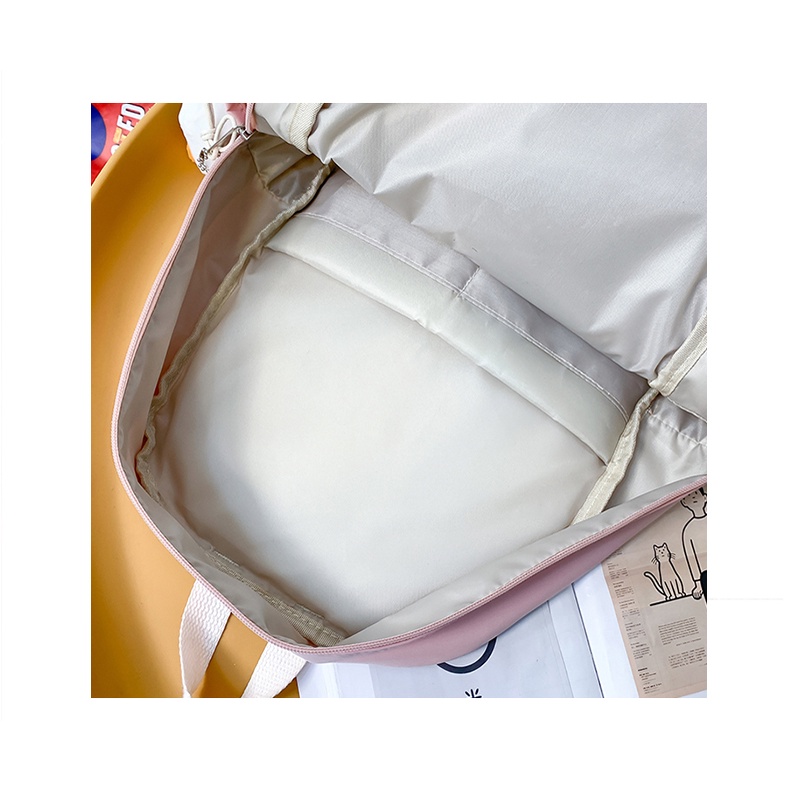 Ba Lô Đi Học Cỡ Lớn Phong Cách Hàn Quốc Cổ Điển Thời Trang