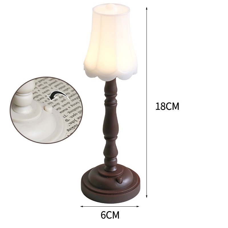 Đèn LED để bàn trang trí phong cách retro