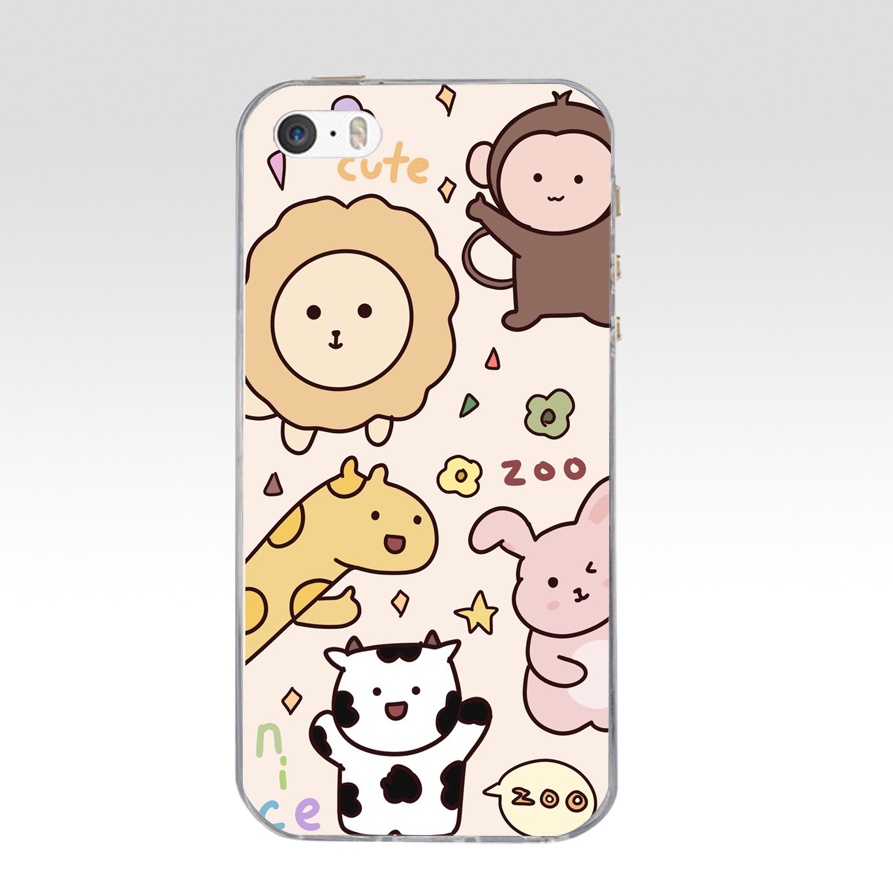 Ốp Lưng TPU Mềm In Hình Thời Trang Cho iphone 5 5s se 6 6s