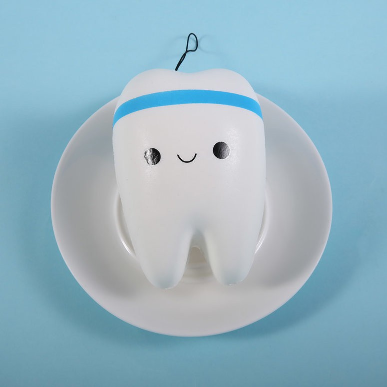 Đồ Chơi Squishy Hình Chiếc Răng Dễ Thương