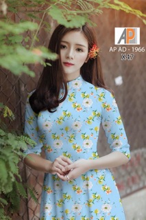 Vải áo dài bông đều