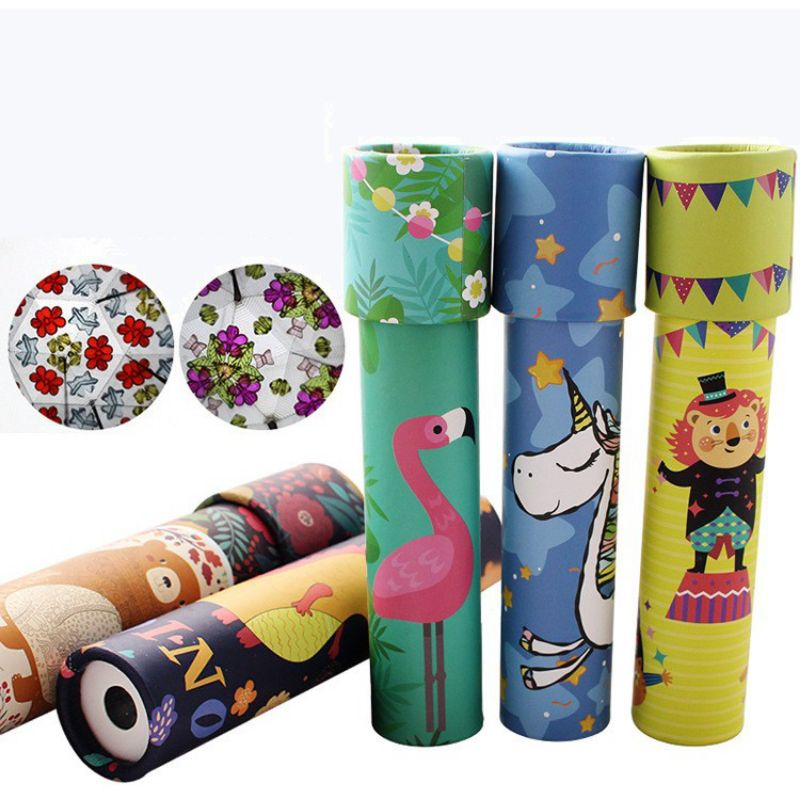 Đồ chơi kính vạn hoa size lớn nhiều họa tiết cho bé