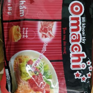 Bịch MÌ OMACHI xốt bò hầm ( 5 gói)