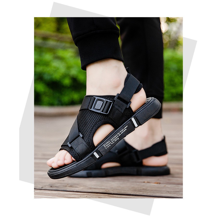 Dép Sandal nam học sinh Quai Lưới phong cách thể thao đi cực êm chân, bền cao cấp - Xăng Đan fashion ulzzang siêu Hot 25