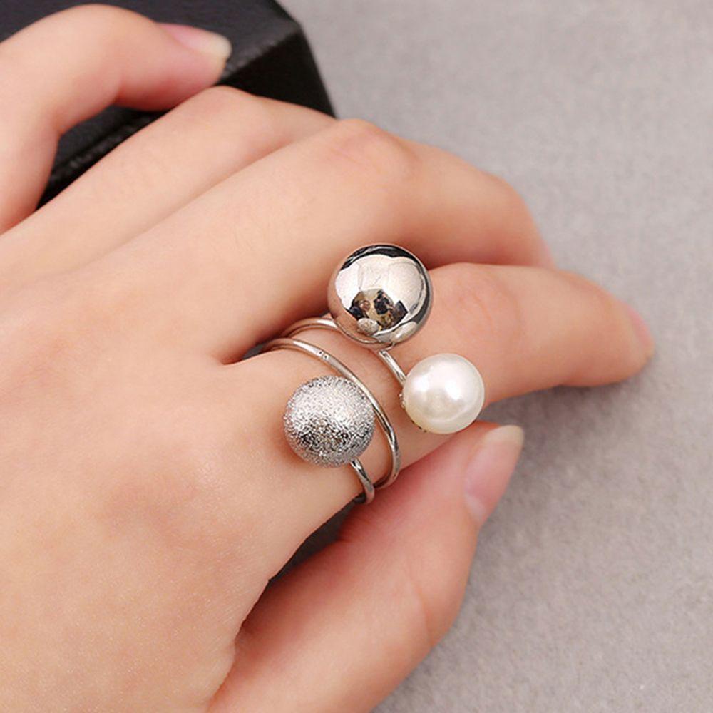 Nhẫn Hở Điều Chỉnh Được Kiểu Hàn Quốc Thanh Lịch Cho Nữ