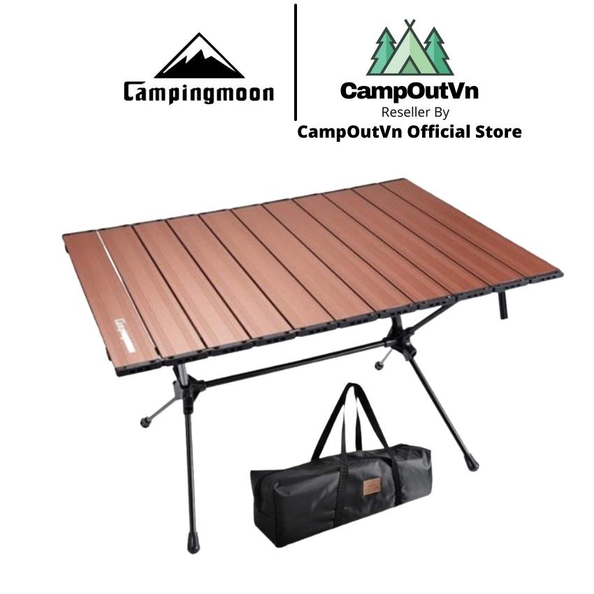 Campingmoon bàn dã ngoại campoutvn cắm trại dã ngoại du lịch bàn ăn nhôm xếp gấp A211