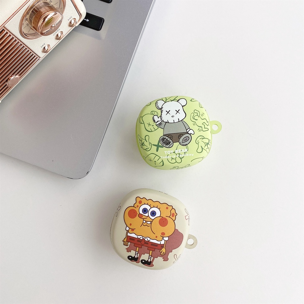 Vỏ Bảo Vệ Hộp Sạc Tai nghe không dây Baseus Bowie WM02 Bằng TPU Mềm Chống Sốc Họa Tiết Hoạt Hình Dễ Thương