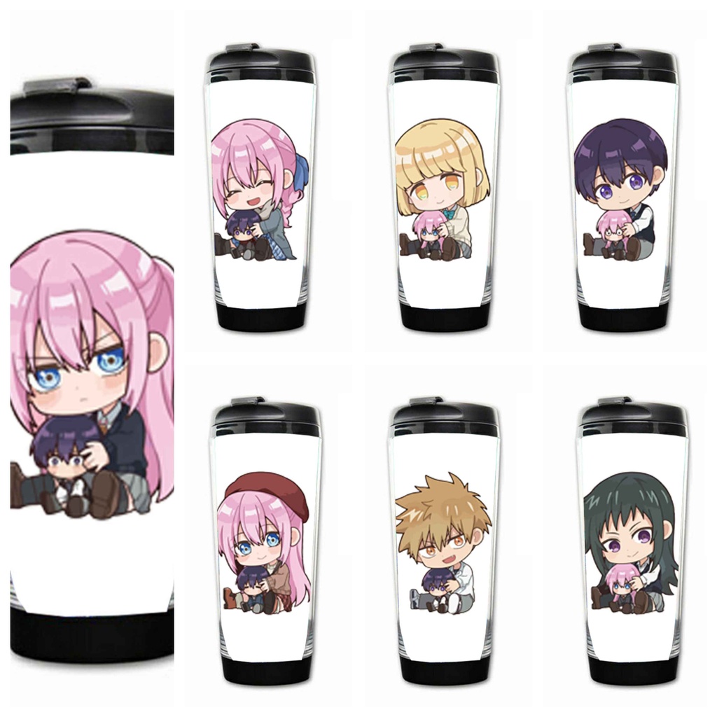 Bình nước nhựa IN HÌNH Shikimori-san Bạn gái tôi không chỉ dễ thương anime chibi quà tặng tiện lợi