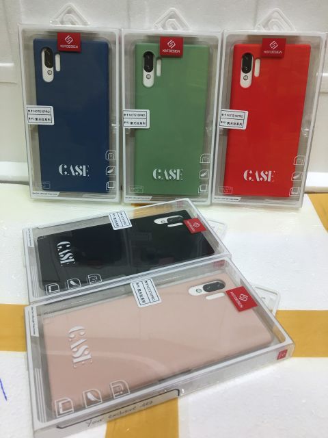 Ốp lưng dẻo màu KT Desing Galaxy Note 10 Plus/ Note 10 Pro Chống bẩn, chống vân tay -Nhiều màu