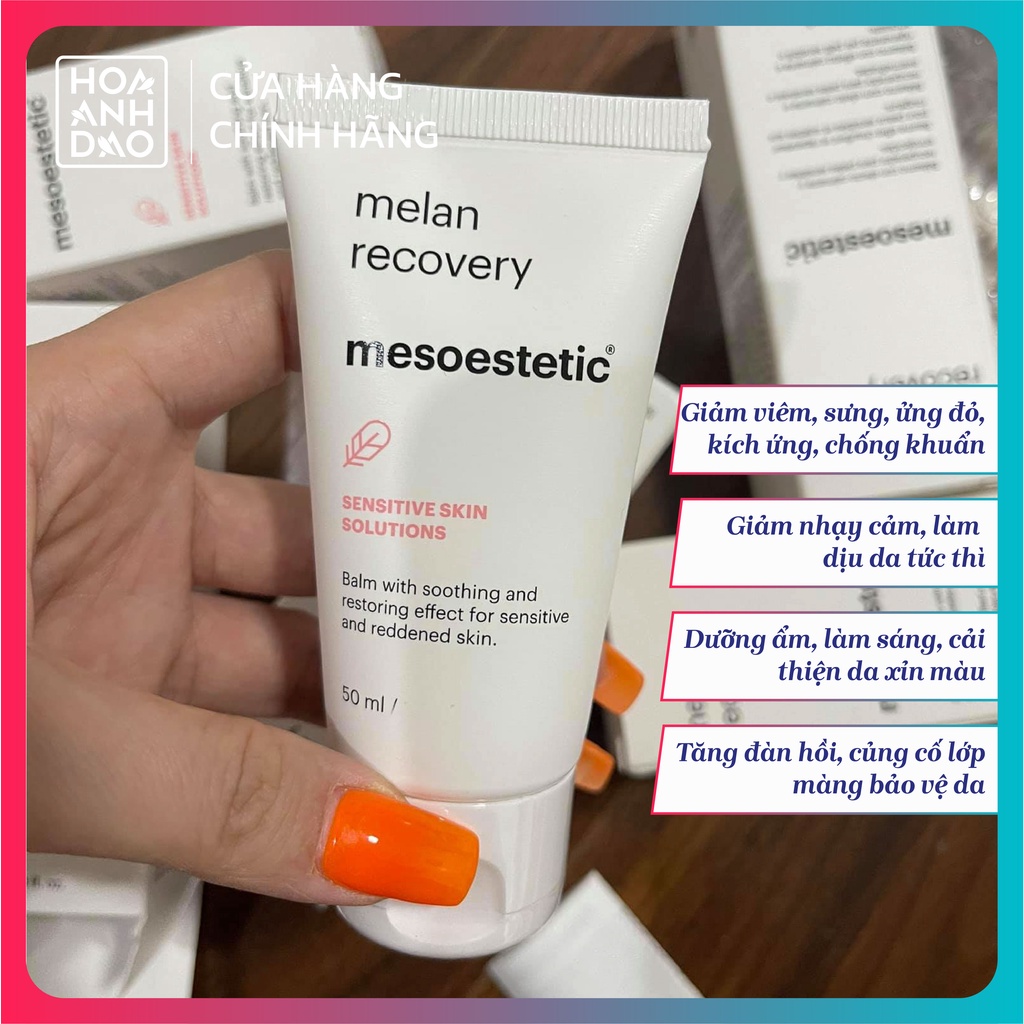 Kem dưỡng phục hồi da nhạy cảm Mesoestetic Melan Recovery 50ml