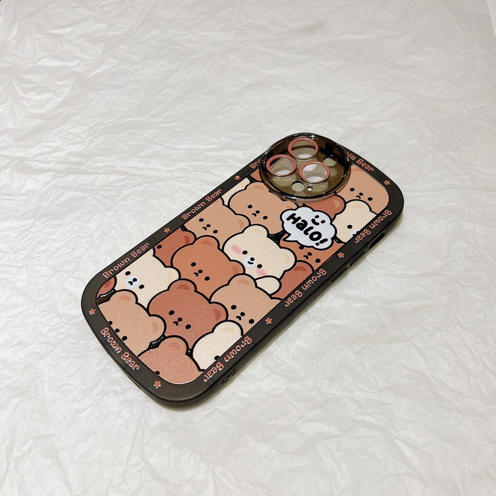 Ốp lưng iphone chống sốc Halo Bear 13promax/13pro/13/12promax/12pro/12/11promax/11/7plus/8plus - Ina Case