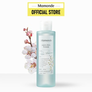 [SBD 2021] Nước cân bằng làm sạch và cung cấp độ ẩm Mamonde Aqua Peel Toner 250ml