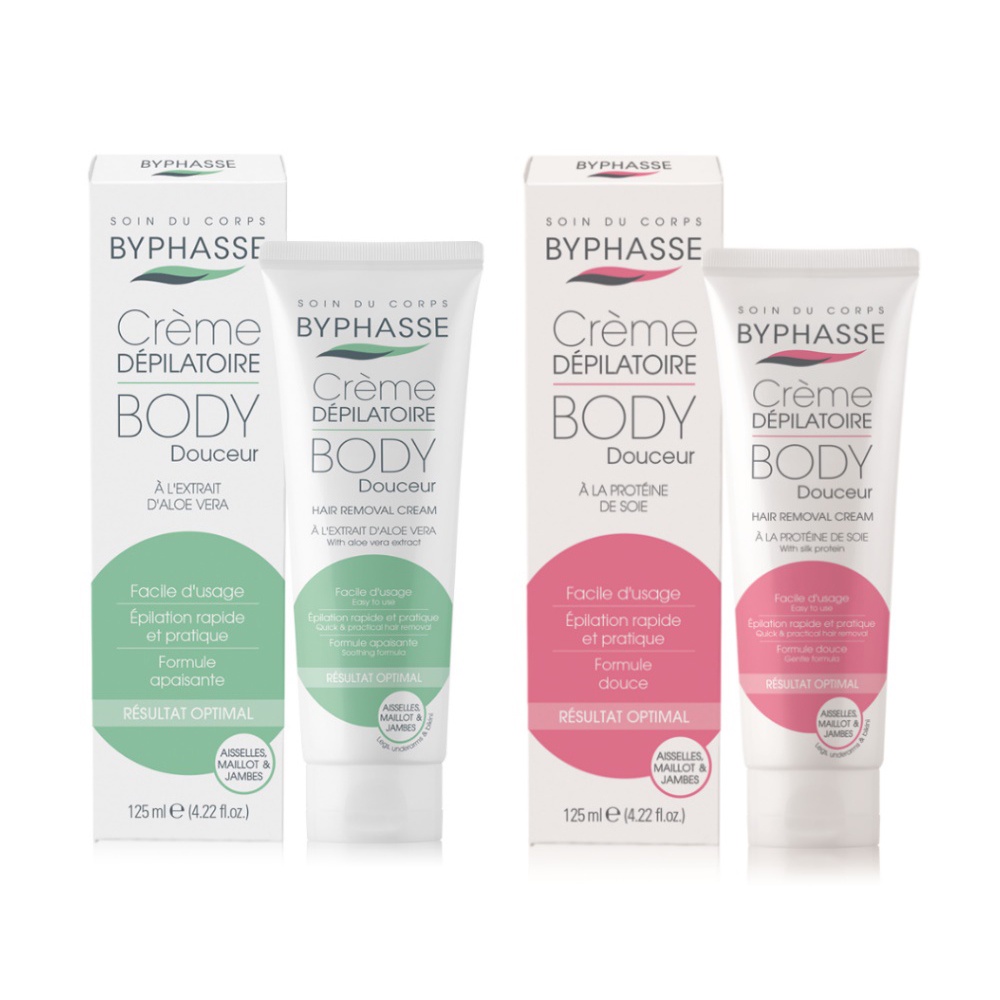 Kem Tẩy Lông Byphasse Hair Removal Cream 125ml