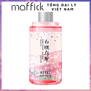 Sửa tắm trắng đào ô long Heyxi hỗ trợ làm sáng da căng mịn da Nội địa Trung 245ml HSTT1G2