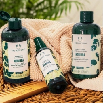 Dầu gội xả phục hồi tóc moringa the body shop shampoo gel 250ml