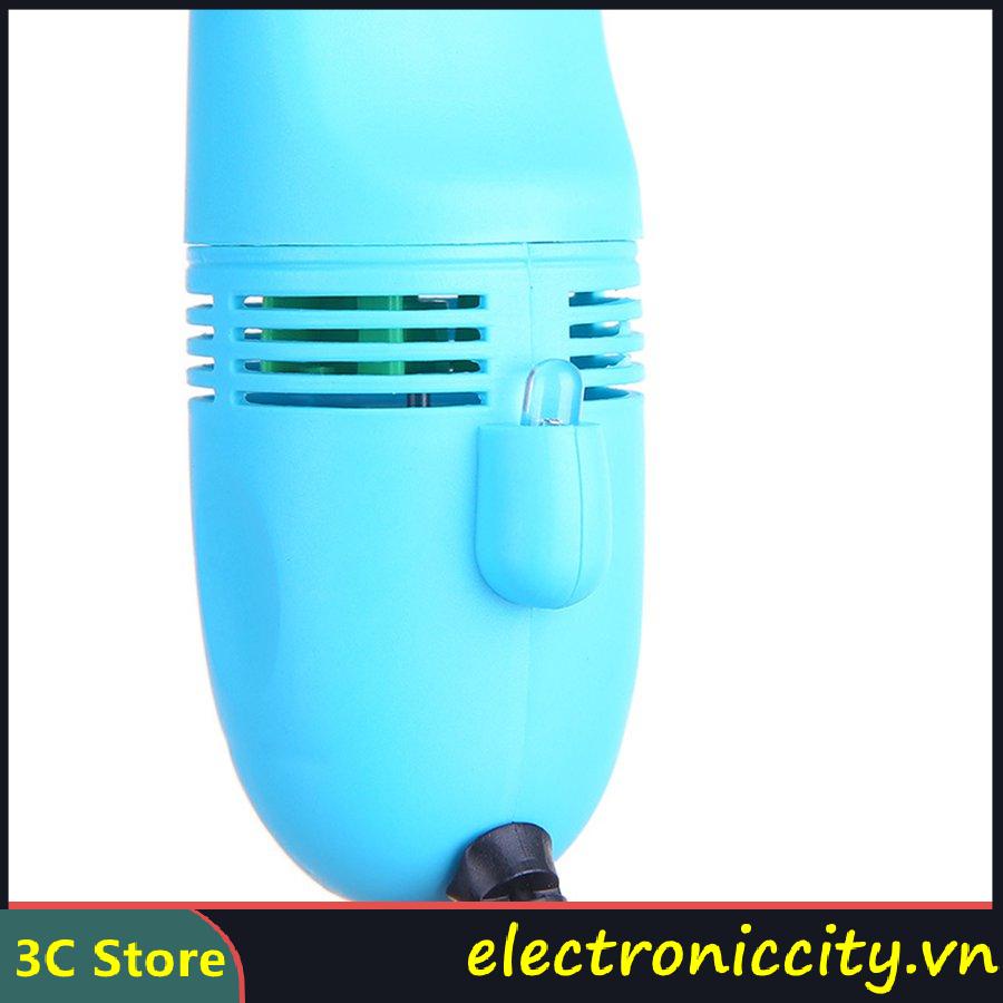 Máy hút bụi vệ sinh bàn phím máy tính kiểu dáng mini độc đáo tiện dụng