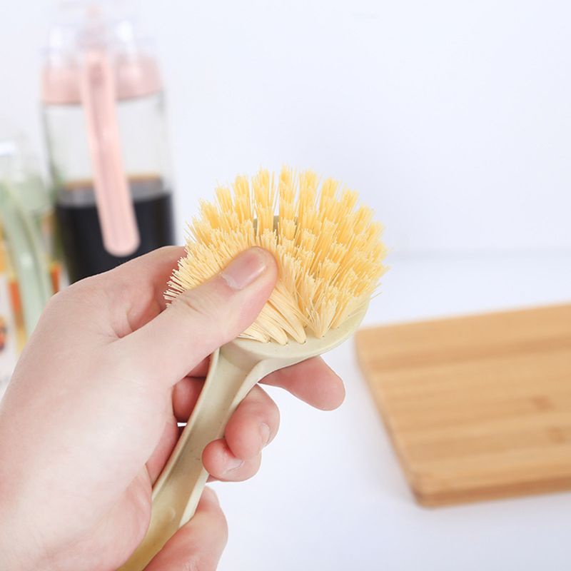Cọ Rửa Chén Dĩa Cán Dài Chống Dính Dầu Tiện Dụng