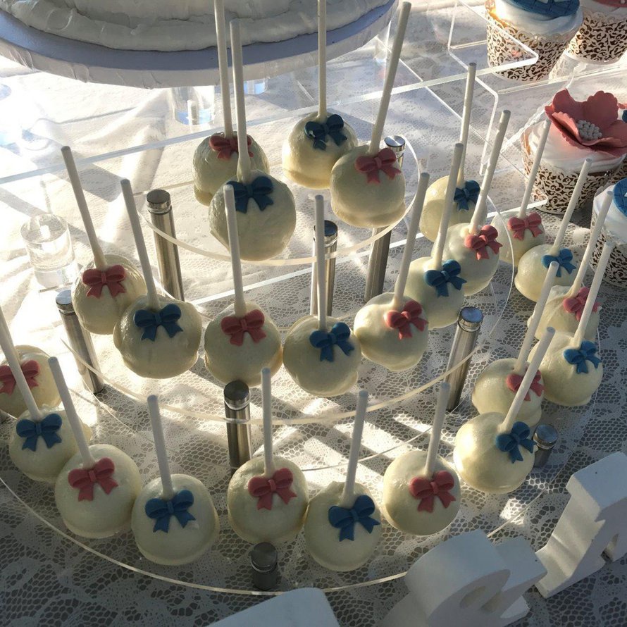 Kệ trưng bày 3 lớp Acrylic Hình tròn Giá lưu trữ mỹ phẩm bánh Cupcake Snack