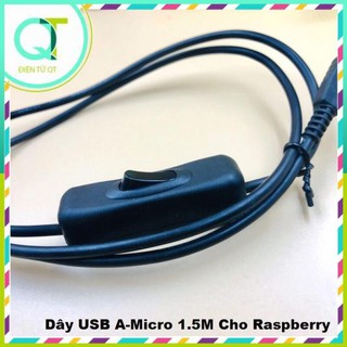 Cáp Micro USB Có Công Tắc 1M