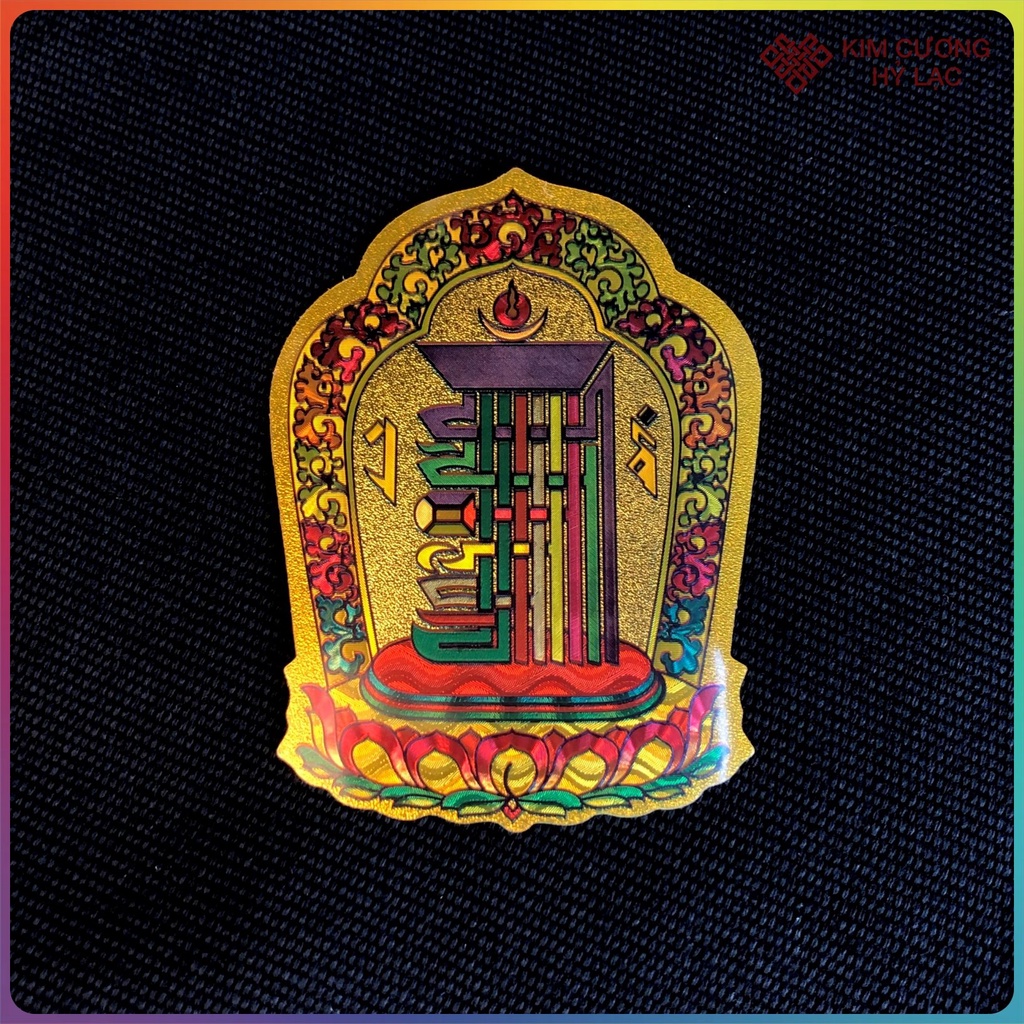 Miếng Dán Thời Luân Kim Cang Kalachakra [Kim Cương Hỷ Lạc]