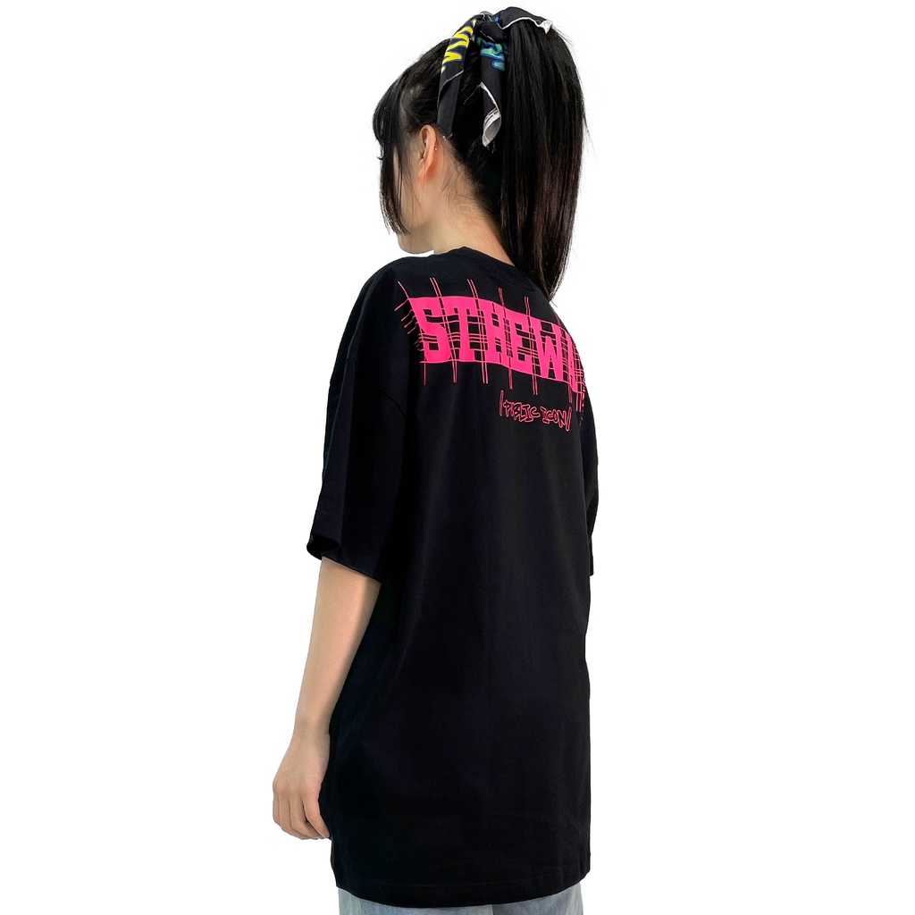 Áo Thun 5THEWAY Trong Bộ Sưu Tập Public Icon Với Thiết Kế Letter Drop Shoulder màu đen