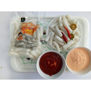 500g bánh gạo nhân phô mai GF kèm sốt và bột phô mai