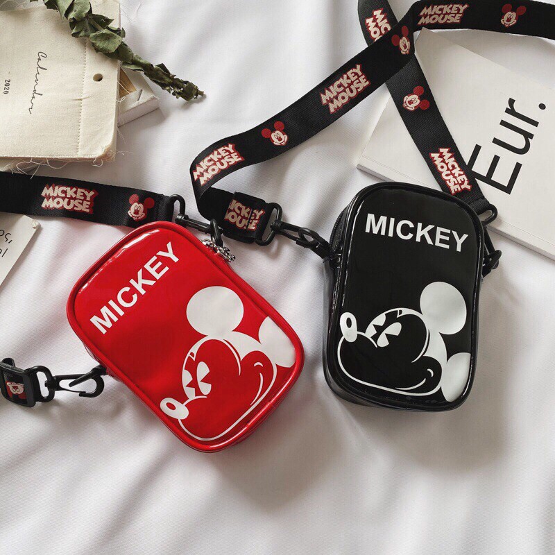 Túi đeo chéo in hình Mickey dễ thương cho bé