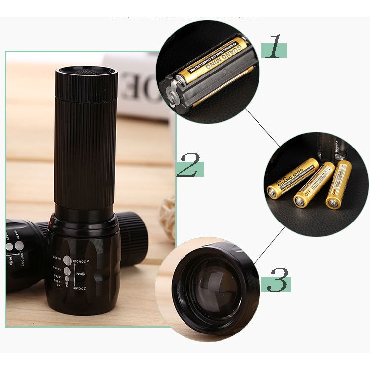 Đèn Pin Siêu Sáng POLICE X2000 - BX3206