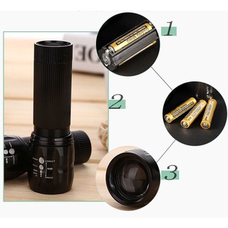 Đèn pin siêu sáng police X2000