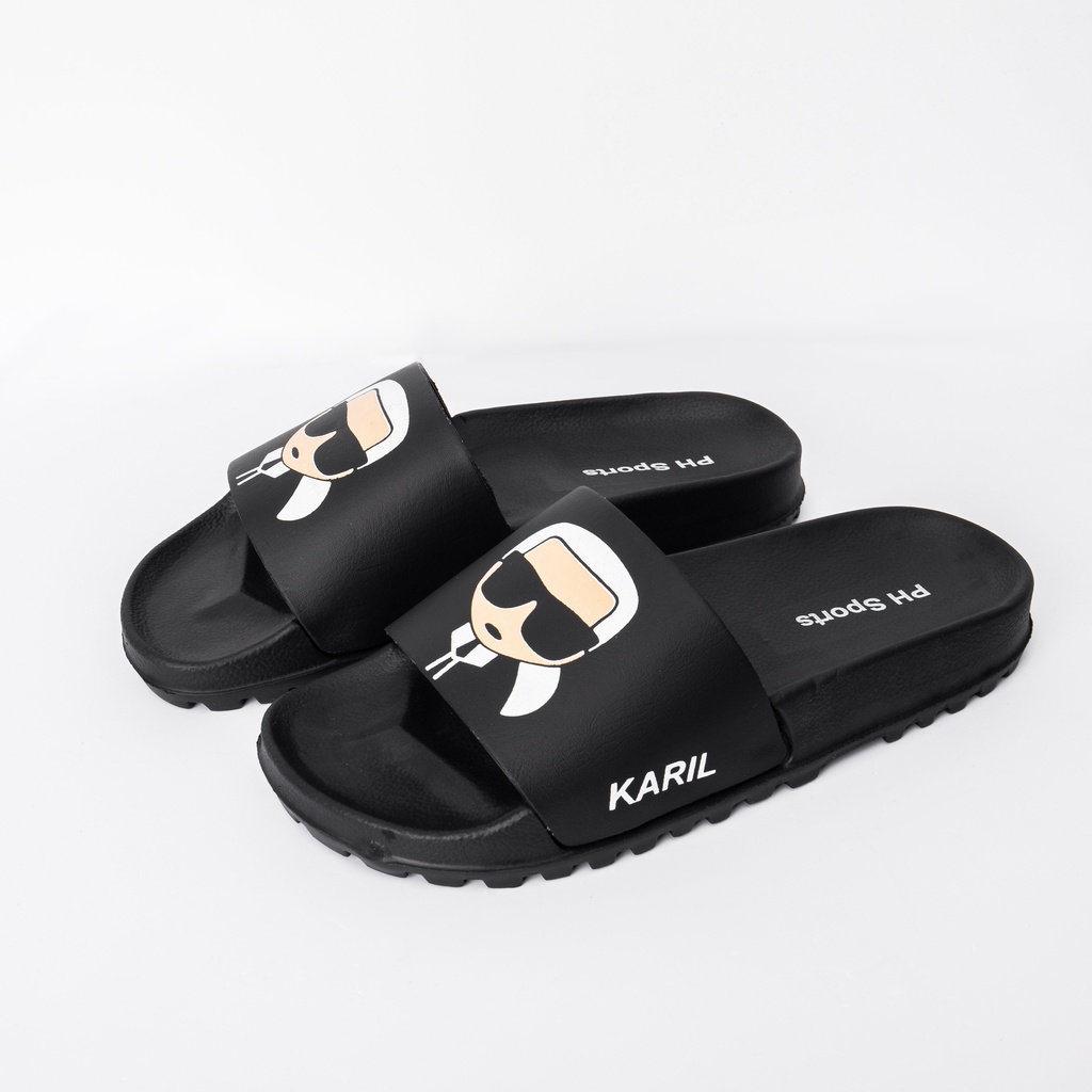 Dép quai ngang nam, nữ siêu nhẹ KARL LAGERFEDL D42