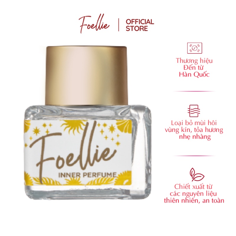 [Mã FMCGMALL giảm 8% đơn 250K] Nước Hoa Vùng Kín Foellie Hương Venus 5ml - Eau de Venus Inner Perfume 6190