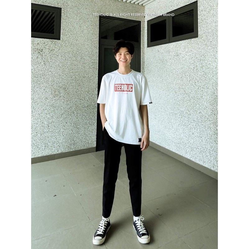 TEEHOLIC Áo Thun Unisex In Hình Tượng La Mã THS Màu Đen