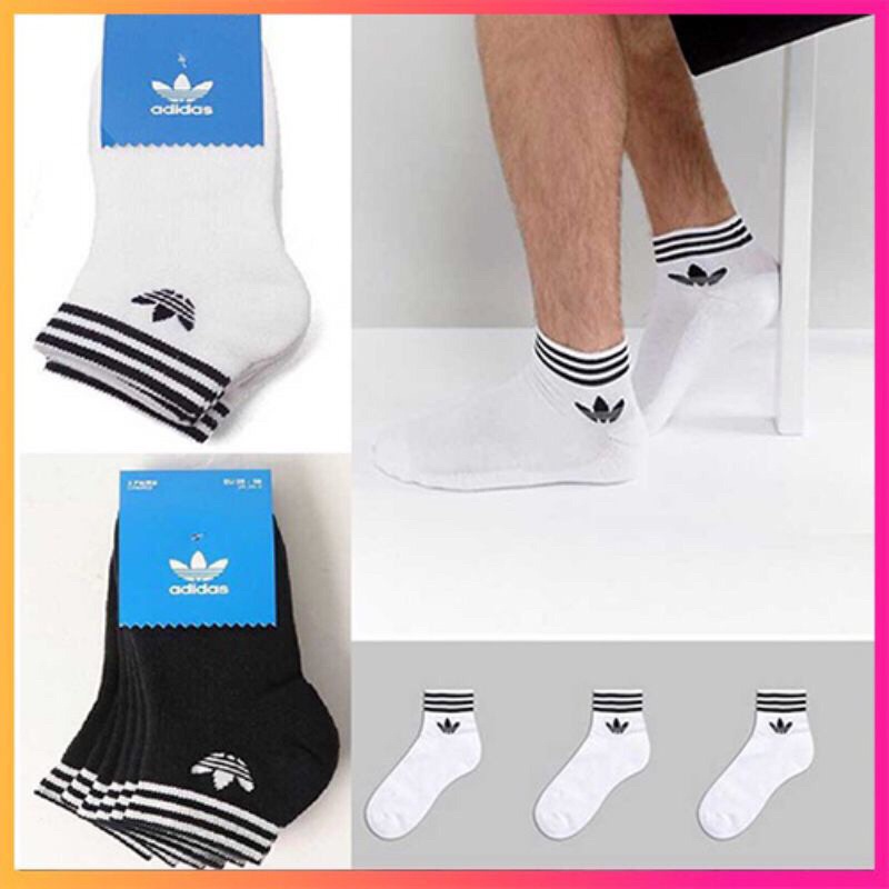 Tất/vớ adidas+NIKE cổ ngắn