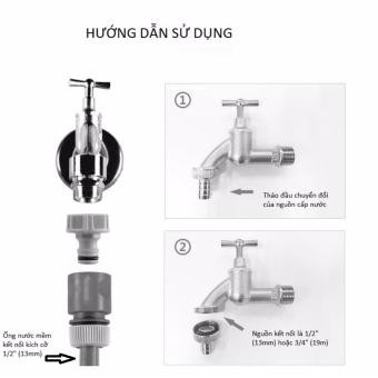 Bộ đấu nối ống nước mềm, nhanh và thông minh C-Mart Tools