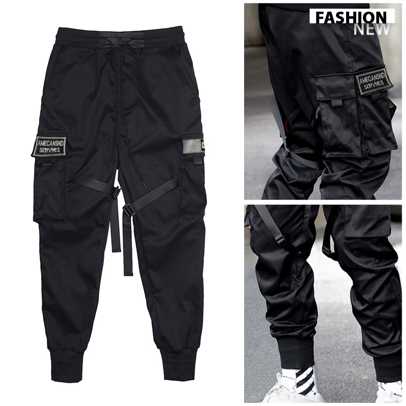 Quần thể thao nam kaki mã TT42-Q Quần jogger nam Black túi hộp bó ống Hàn Quốc chất vải đẹp ống dài mùa hè